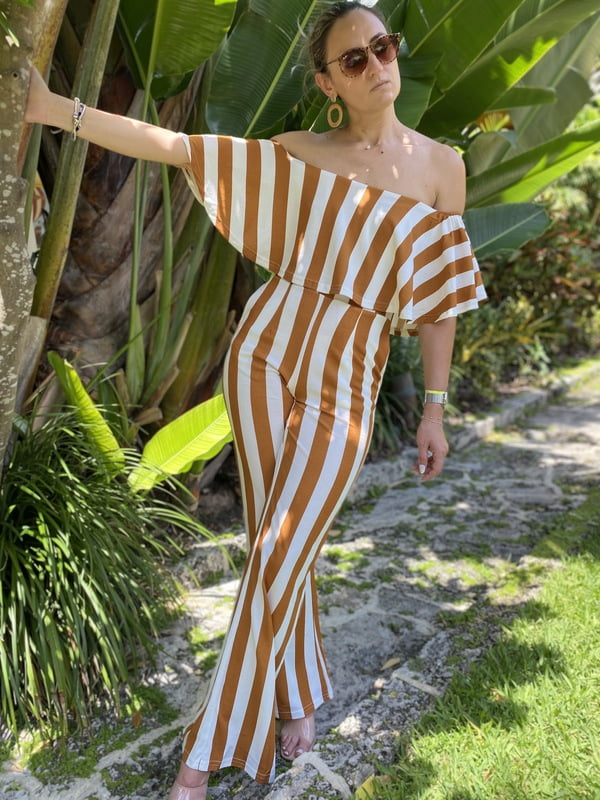 SHOULDER JUMPSUIT