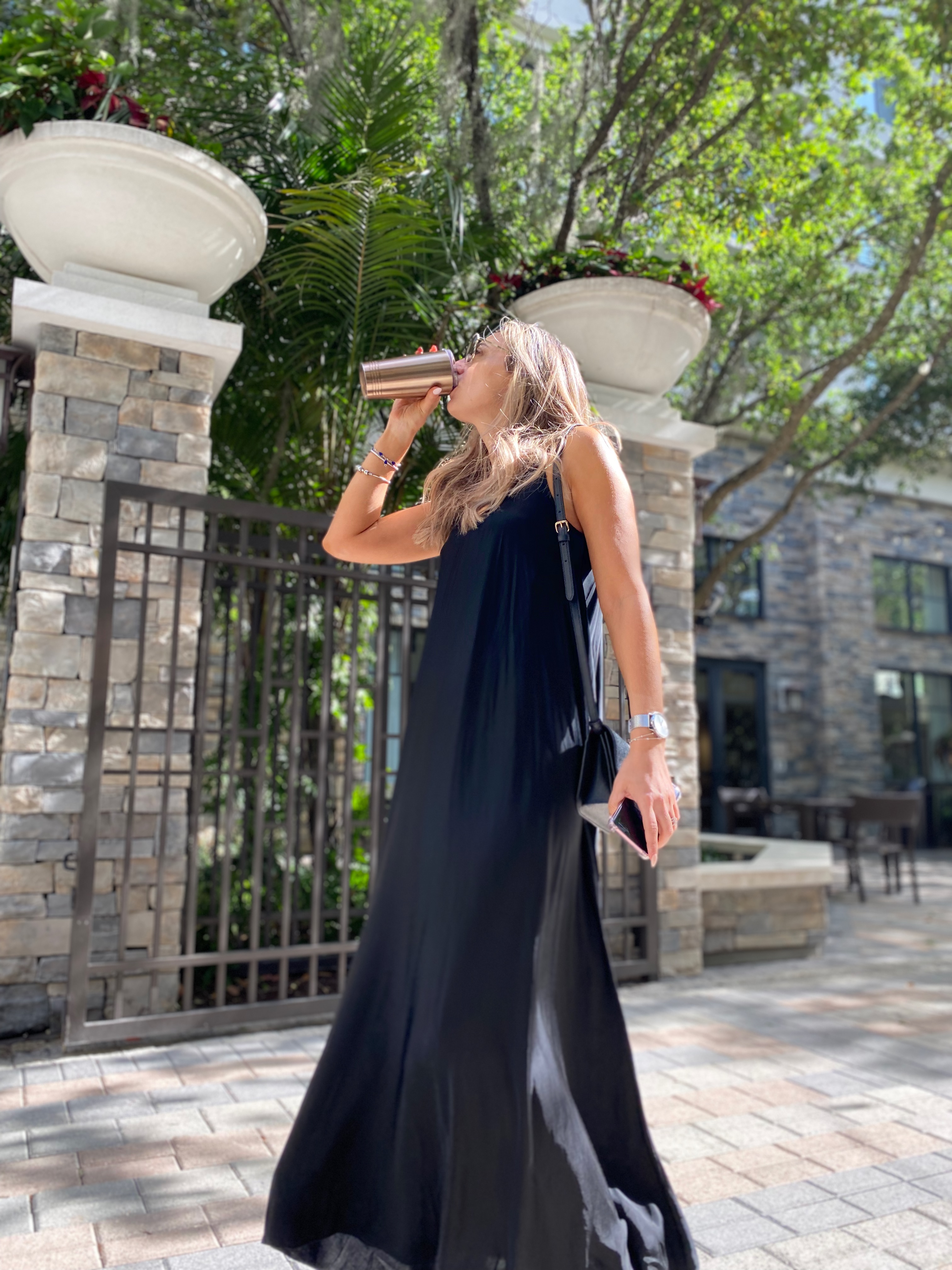 CAMI MIDI DRESS