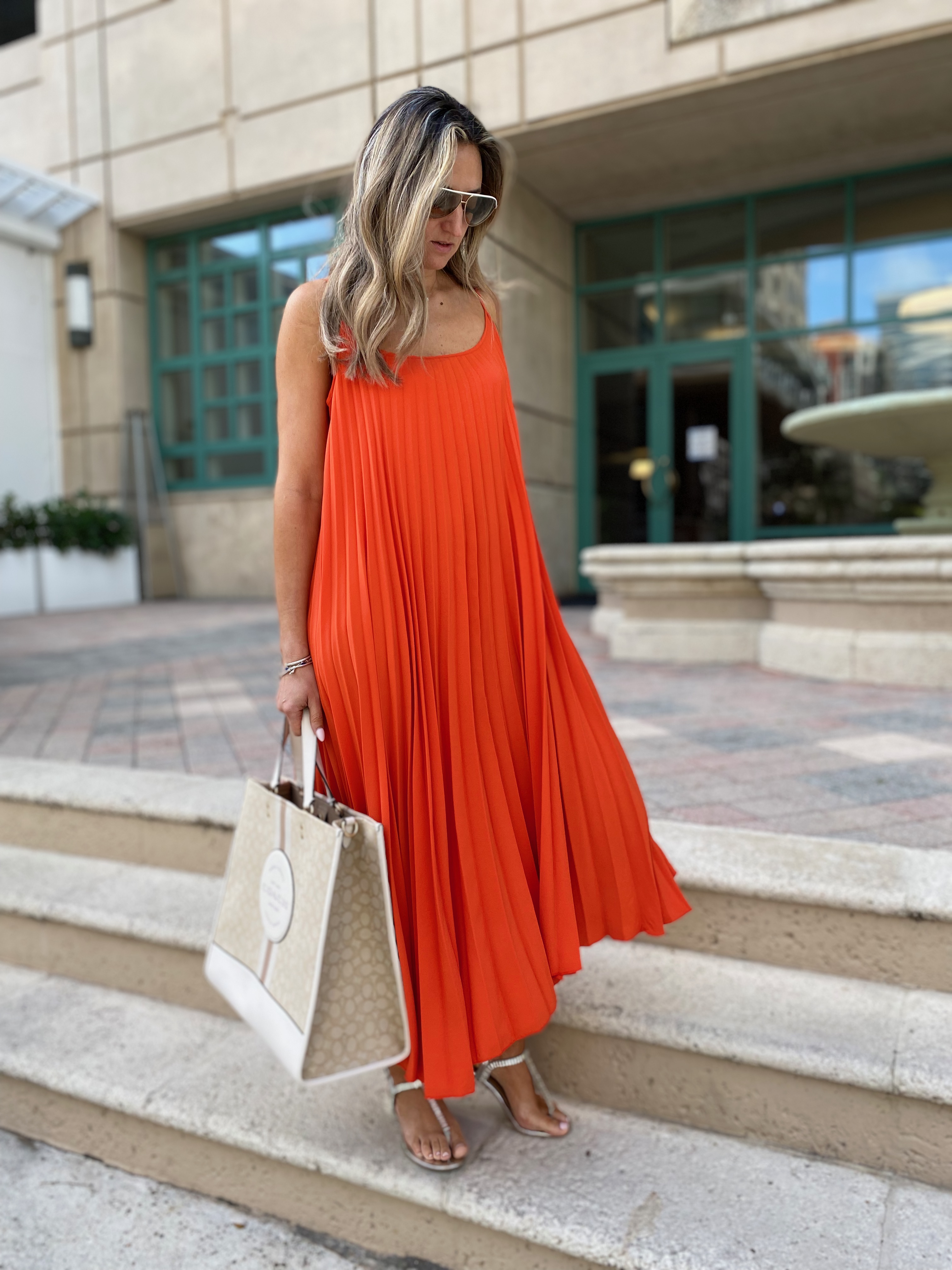 CAMI MIDI DRESS