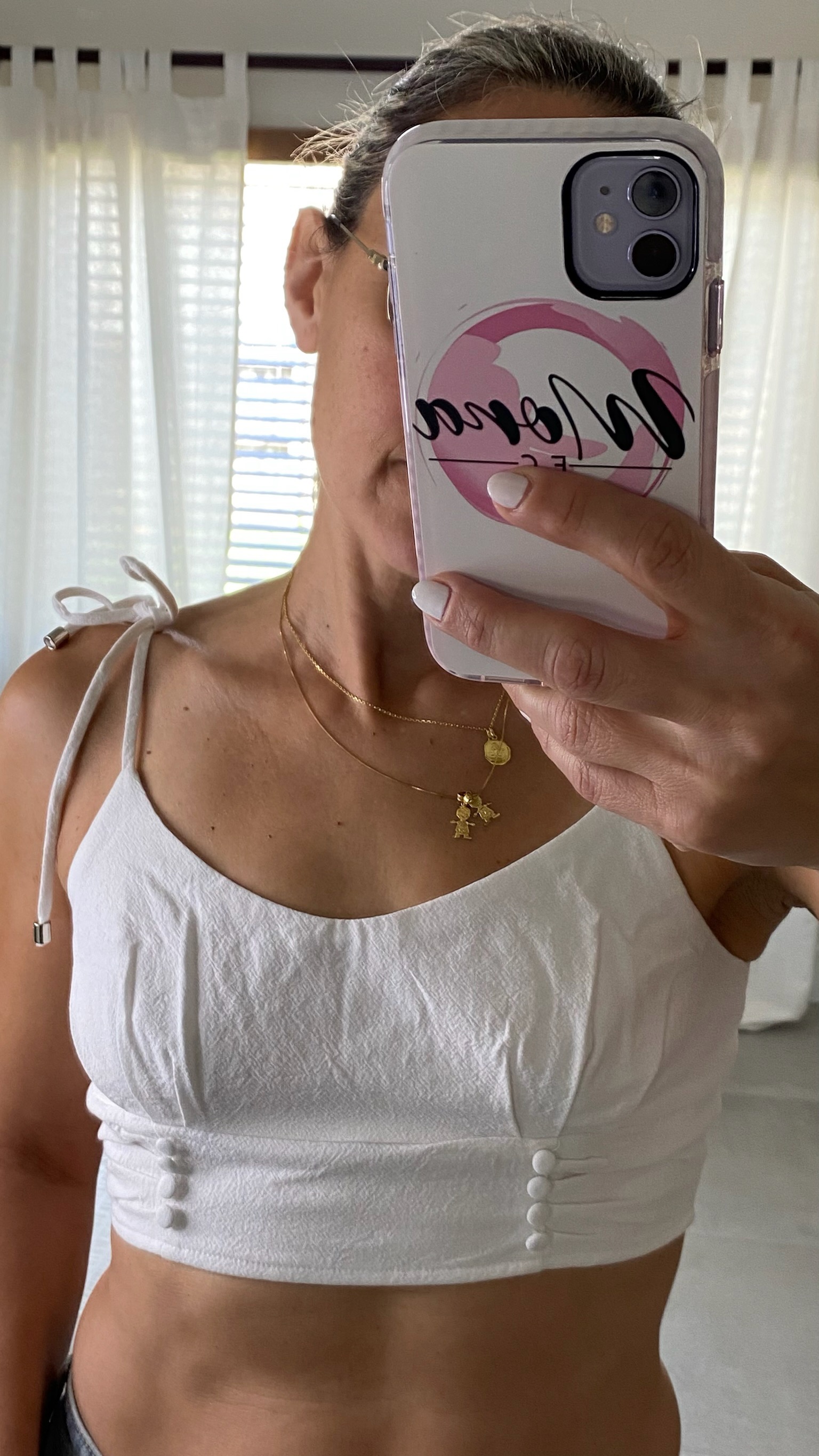 SUMMER CAMI FEATURES IN SPAGHETTI TIE STRAP